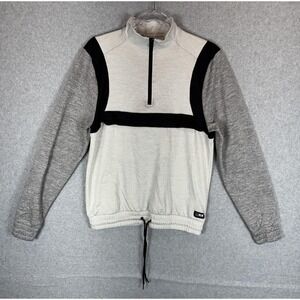 MSX by Michael‎ Strahan Pullover Sweater Mens Small Quarter Zip Athletic